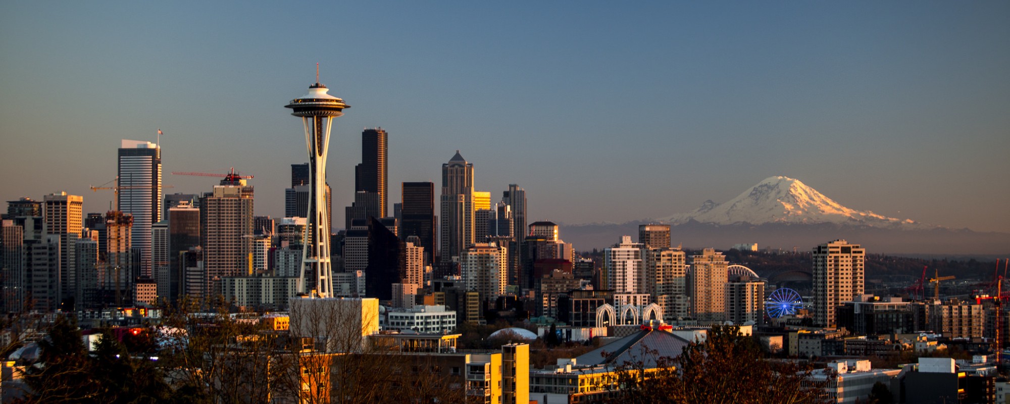 Seattle skyline.