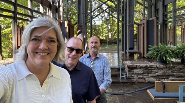 Lisa with the Main Street Arkansas team