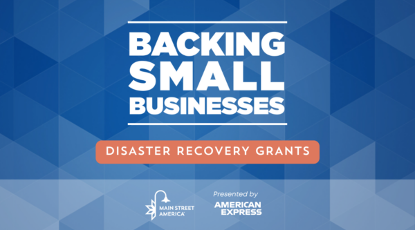 Backing Small Businesses Disaster Recovery Grant Program Supported by American Express