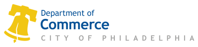City of Philadelphia Department of Commerce logo